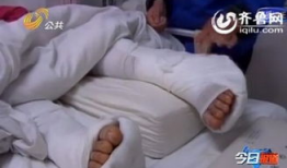 孩子坠楼视频,孩子坠楼瞬间，紧急救援行动展开”